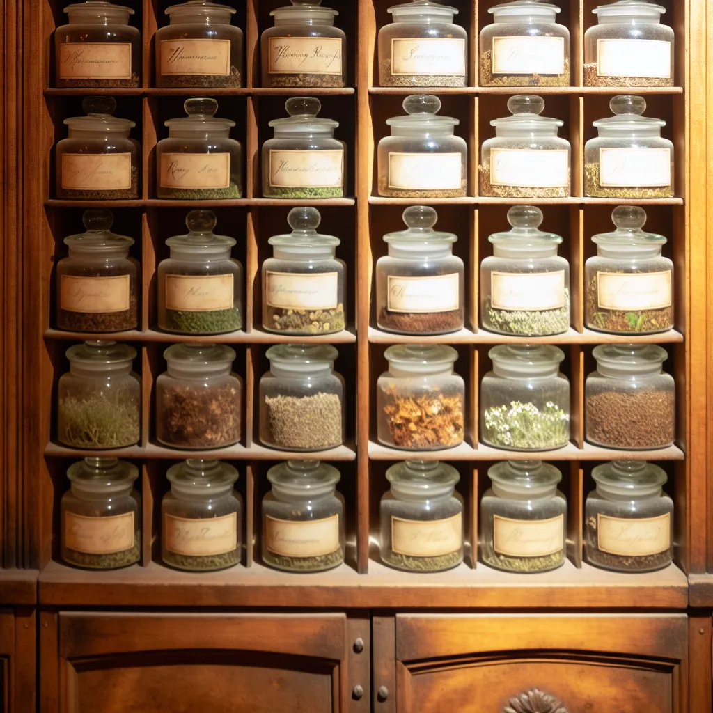 Herbal tea apothecary