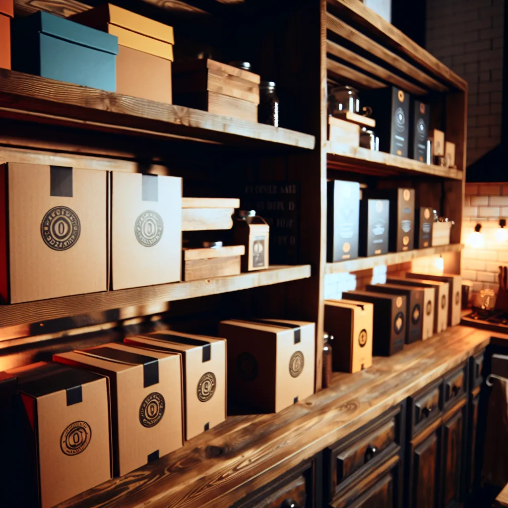 Coffee subscription boxes organized